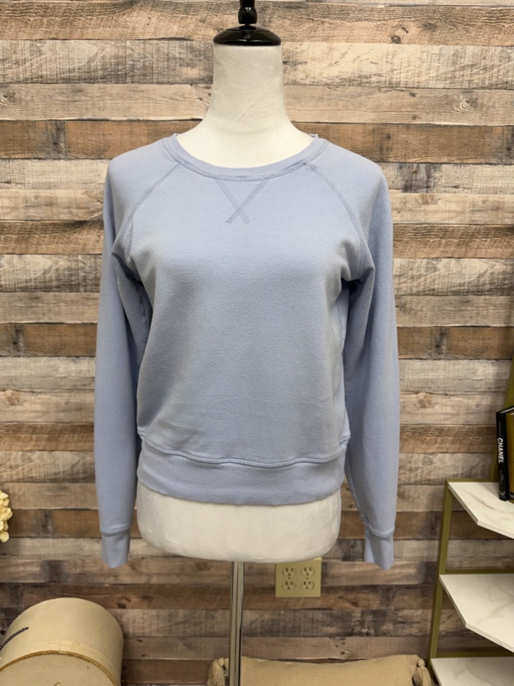 Madewell Baby Blue Sweatshirt Small